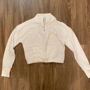 Gymshark white pullover brand new